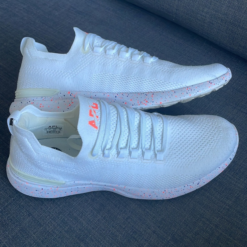 APL Techloom Breeze - White Speckle - Women 9.5